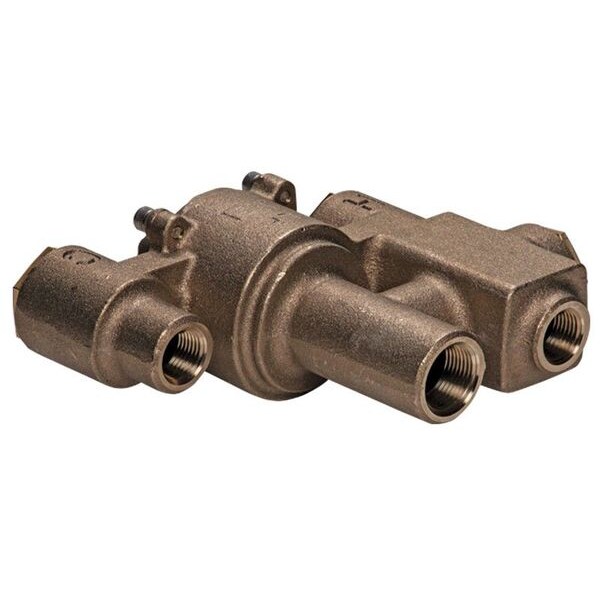 Haws Emergency Mixing Valve, Brass, Yellow, For Use With, Eyewashes - TWBS.EWE