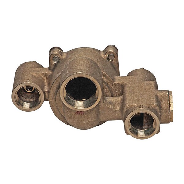 Haws Emergency Mixing Valve, Brass, Yellow, For Use With, Eyewashes, Showers - 9201H