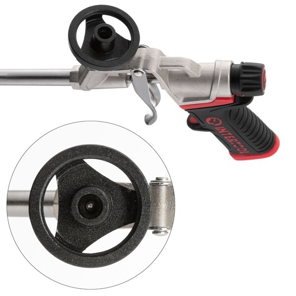 Intertool Spray Foam Gun, Sealant Insulation, Teflon Basket & Professional Handle - PT08-0609
