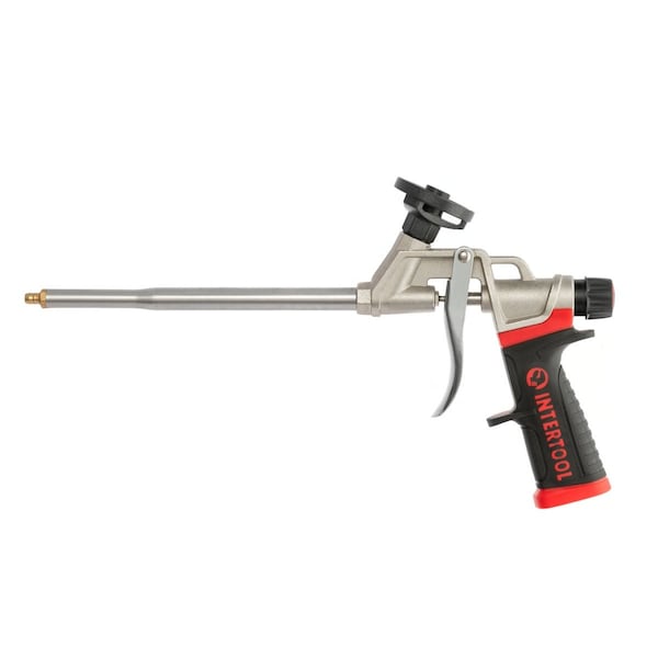 Intertool Spray Foam Gun, Sealant Insulation, Teflon Basket & Professional Handle - PT08-0609