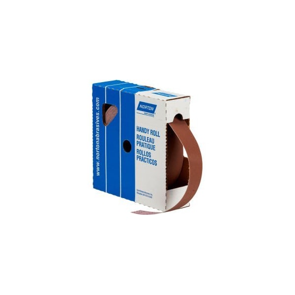 Saint-Gobain Abrasives Norton 66261126280 Metalite Cloth Roll 1-1/2"W x 50 Yds. Aluminum Oxide P320 Grit - 66261126280