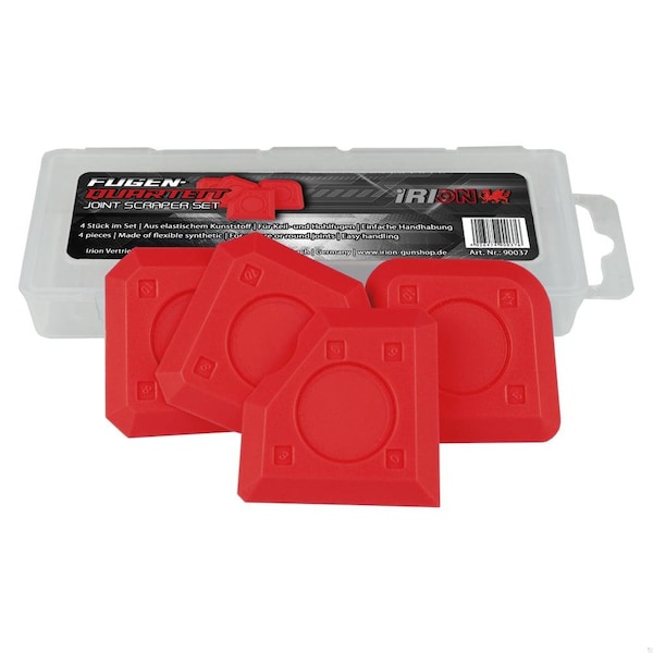 Irion-America Joint Finishing Tools, 4-Piece Set to Make Clean Caulk Beads - 90037