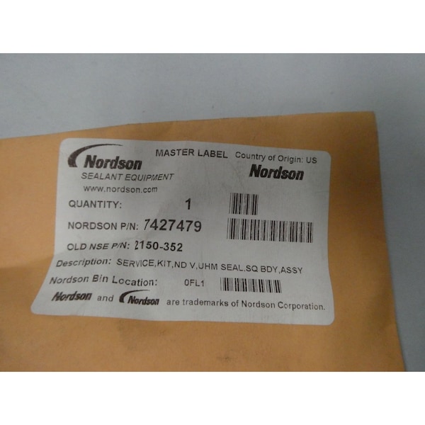 Nordson Square Body Assembly Service Kit, Nordson, Other Hot Melt Parts And Accessory - 7427479