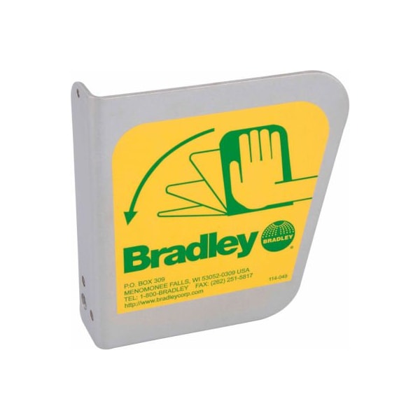 Bradley Bradley S08-336 Eyewash Handle/Label Assembly, Stainless Steel - S08-336