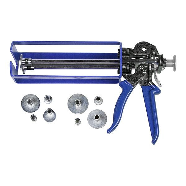 Vibra-Tite Multiple Ratio Two-Part Applicator, Green, 1:1, 10:1, 2:1 Mixing Ratio - D400RVA