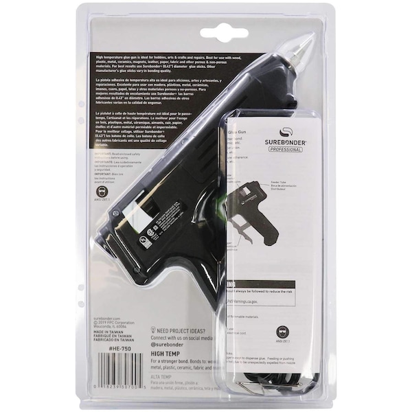 Surebonder Surebonder Professional Series 80 W High Temperature Glue Gun - HE-750W