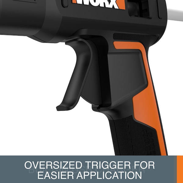Worx 20V Power Share Full-Size Hot Glue Gun, No Battery and Charger Included, Tool Only - WX045L.9