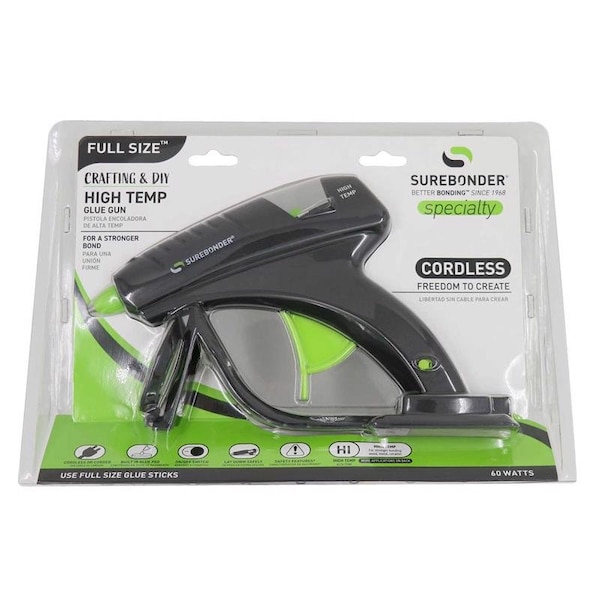 Surebonder Surebonder 60 W High Temperature Cordless Glue Gun 120 V - CL-800FW-N