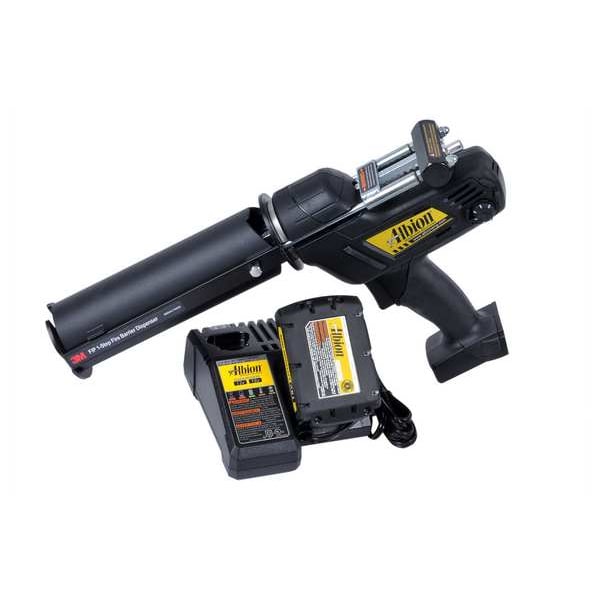 3M Dispenser Gun Battery, Overall Height 4 in, Black - 00076308146146