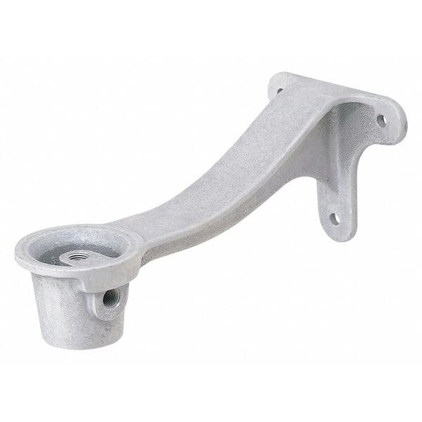 Haws Wall Mountng Bracket, Aluminum, Silver, For Use With, Wall Mounted Eye & Eye/Face Wash Model - SP80