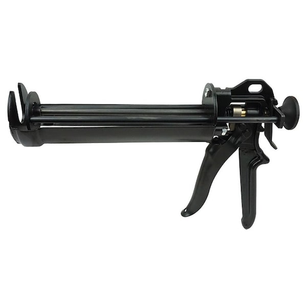 Irion-America Professional Grade Coaxial Caulk Gun, Black - 901109