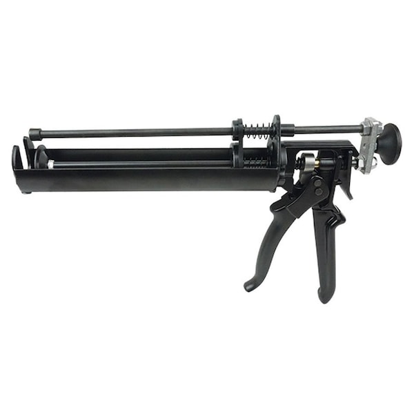 Irion-America Professional Grade Side-By-Side Dual Component Caulk Gun, Black - 571158