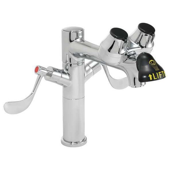 Speakman Eyewash/Faucet Combination, Counter Mount, Counter Mounted, 10.87 H., 12.0 W - SEF-1850-8-4WH