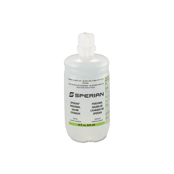Honeywell Environmental Honeywell, Saline Personal Eyewash Bottles, 16oz - 320004540000