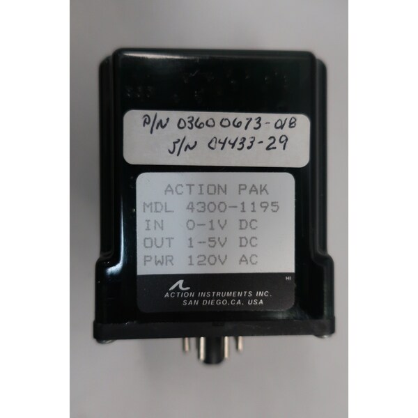 Action Pak 4300-1195 Relé de conexión de 120V-CA - 4300-1195