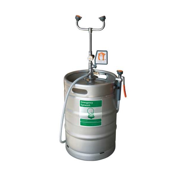 Guardian Equipment Pressurized Portable Eyewash, Pressurized, 15 gal Tank Capacity, Portable, 39 in H., 16" W - G1562