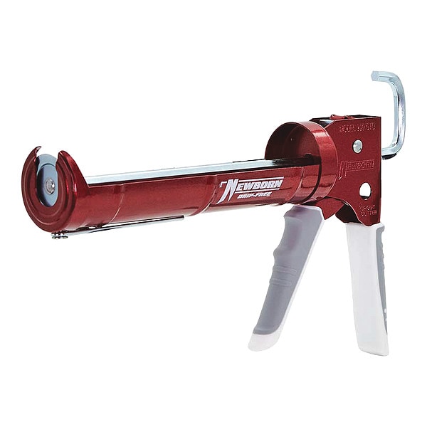 Newborn Dripless Manual Caulk Gun, For 10 oz Container Size, 10:1, Half Barrel Frame - 930-GTD