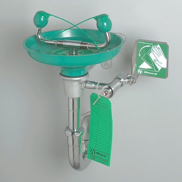Haws Dust Cover, Stainless Steel, Silver, For Use With, Combination with Eyewash, Eye/Face Wash - 9102