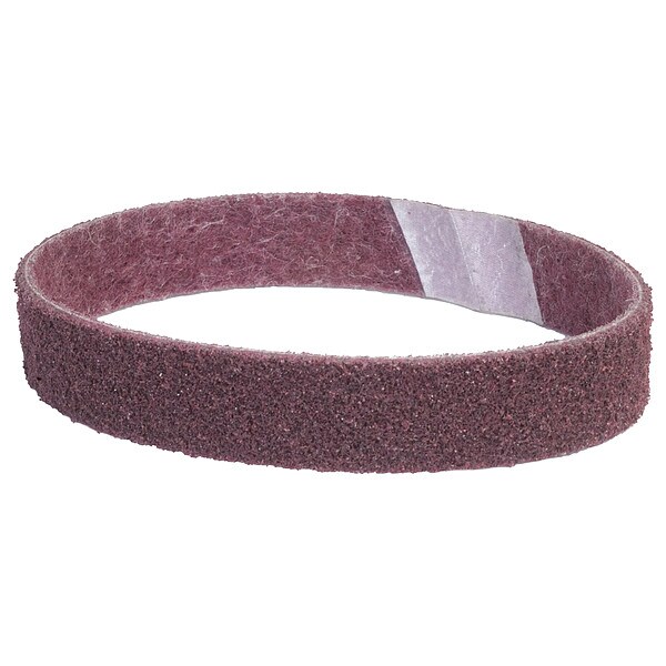 Norton Abrasives Surface-Conditioning Belt, 1 in W, 18 in L, Non-Woven, Aluminum Oxide, Not Applicable Grit, Medium - 66261017898