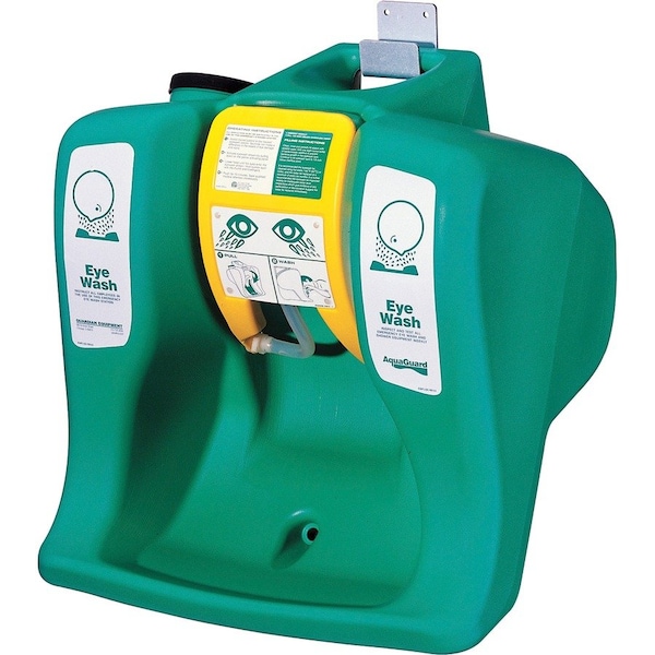 Guardian Eyewash, Portable, Self-Contained, 16 Gal, Green - GUA1540B