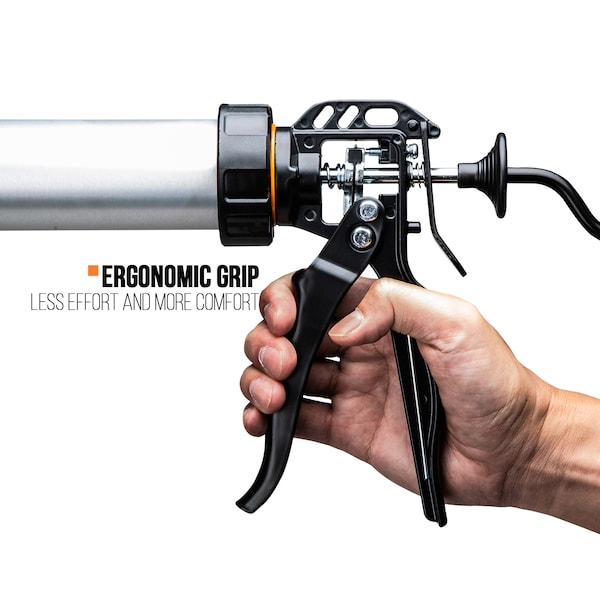 Jes Innovations 20 oz. 12:1 Sausage and Bulk Caulk Gun - SD12-20