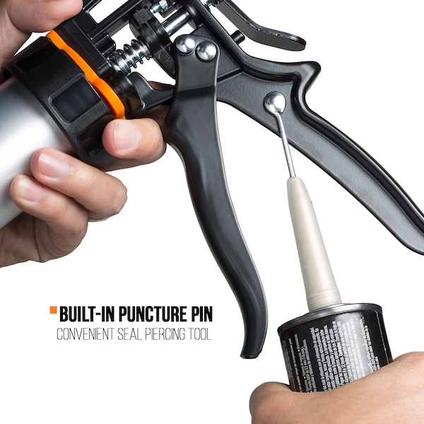 Jes Innovations 20 oz. 12:1 Sausage and Bulk Caulk Gun - SD12-20