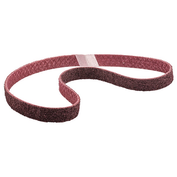 Norton Abrasives Surface-Conditioning Belt, 1 in W, 42 in L, Non-Woven, Aluminum Oxide, Not Applicable Grit, Medium - 66254441289