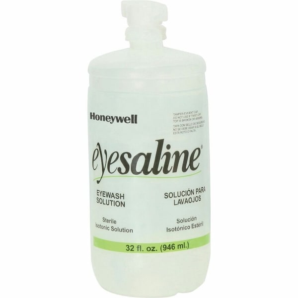 Honeywell Medline Eyesaline Eyewash Solution Refill, 32 fl oz, 12PK - SPV3204550