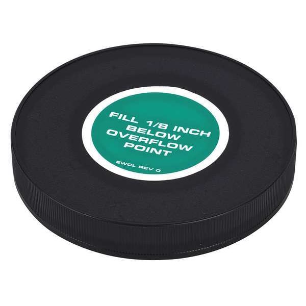 Guardian Equipment Portable Unit Fill Cap, Plastic, Black, For Use With, Eyewash - G1540CP