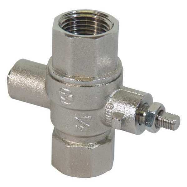 Bradley Ball Valve 1/2" Stainless Steel - S27-328