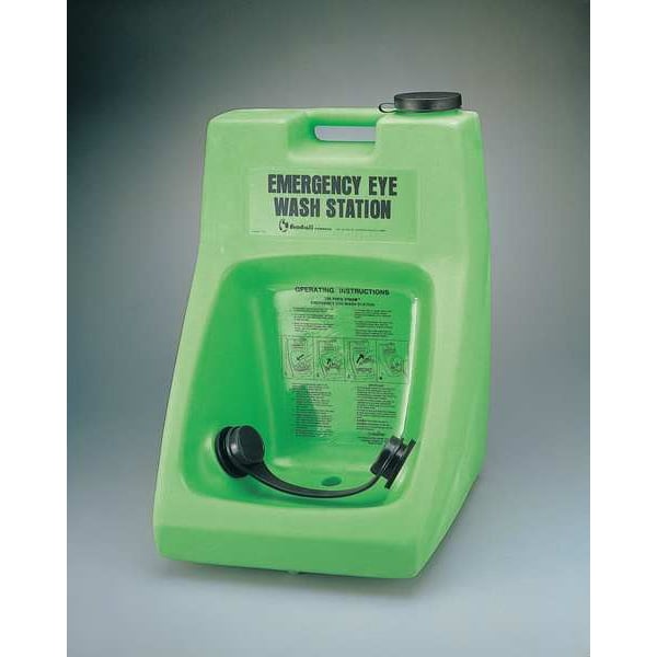 Honeywell Eyewash Station, Gravity-Fed, 6 gal Tank Capacity, Wall Mount, Portable, 23 in H., 16 in W - 32-000100-0000