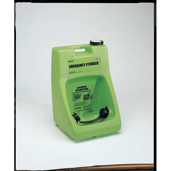 Honeywell Eyewash Station, Gravity-Fed, 6 gal Tank Capacity, Wall Mount, Portable, 23 in H., 16 in W - 32-000100-0000