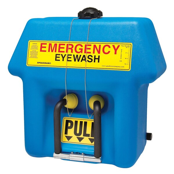 Speakman Portable Eyewash, Portable, 26.125 H., 26.0 W - SE-4000