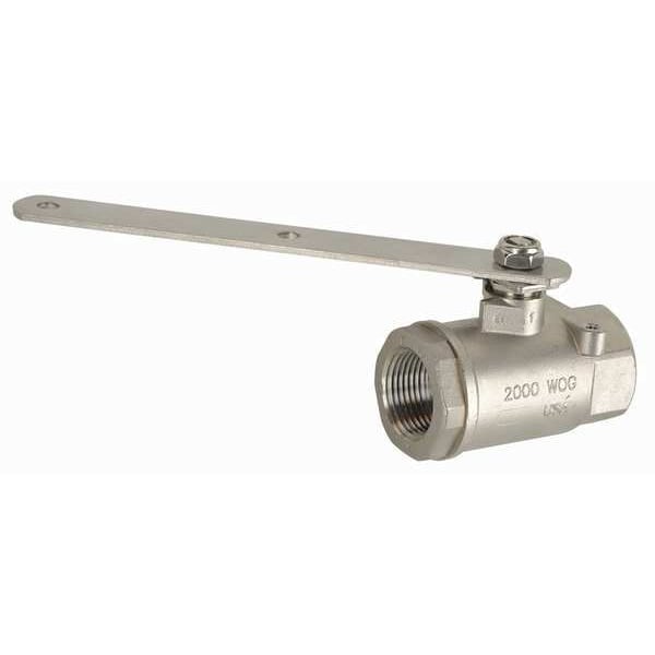 Haws Ball Valve, Stainless Steel, Silver, For Use With, Shower - SP265