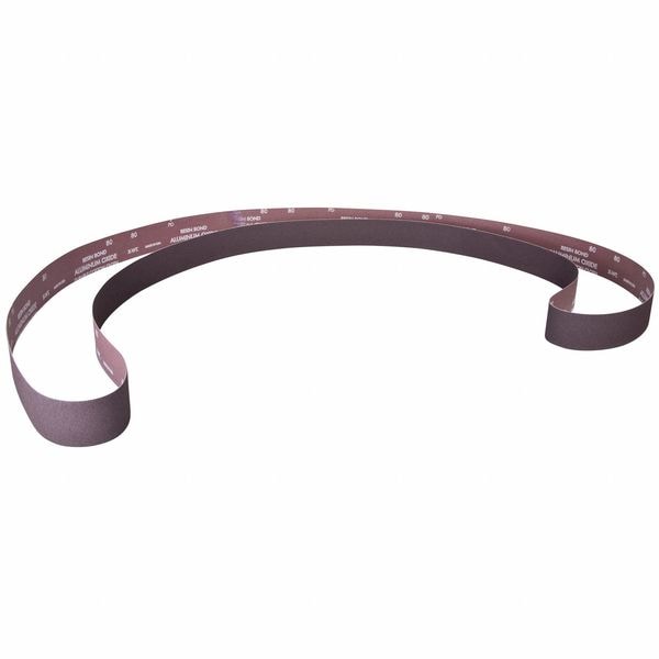 Norton Abrasives Sanding Belt, Coated, Aluminum Oxide, 36 Grit, Extra Coarse, Metalite R228 - 78072722795