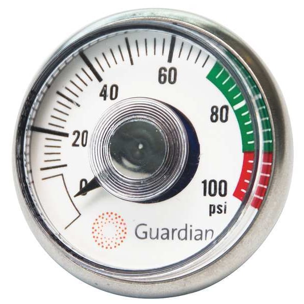 Guardian Equipment Air Pressure Gauge - 400-004-2