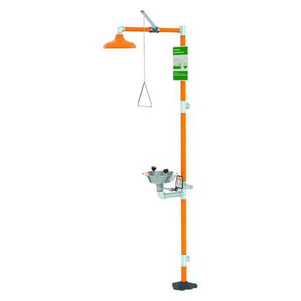 Guardian Equipment Drench Shower With Eyewash, 16 In. W - G1902