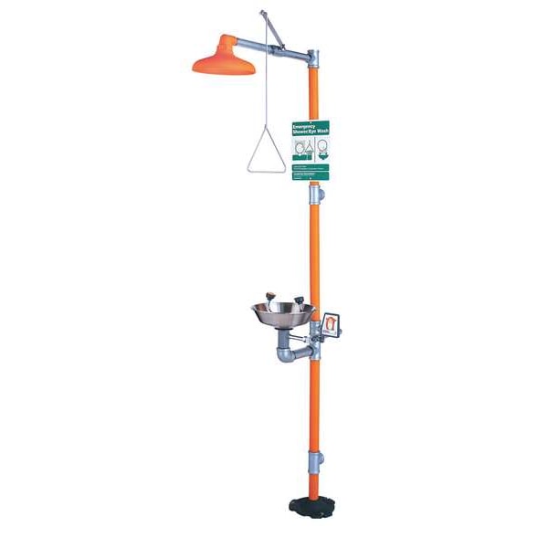 Guardian Equipment Drench Shower With Eyewash, 16 In. W - G1902