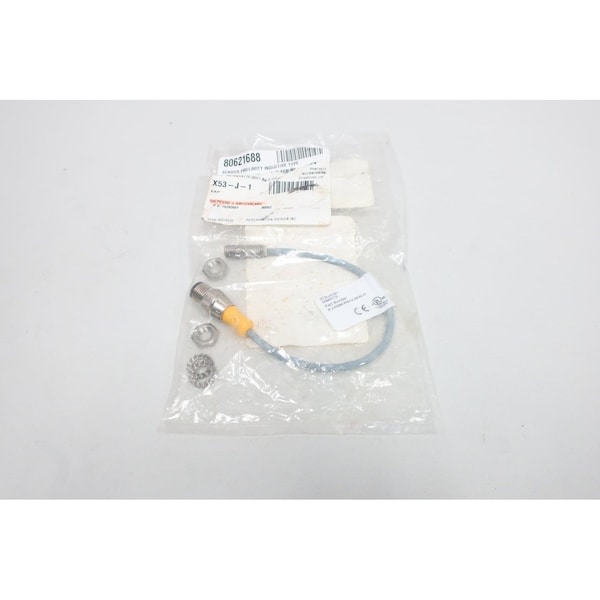 Sensor de proximidad Turck 1030VDC, BI2EG08KRP6X02MRS 4T - BI2-EG08K-RP6X-0.2M-RS 4T