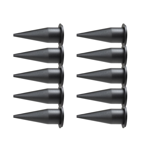 Jes Innovations Cone Nozzle for Sausage and Bulk Caulk Guns, 10-pk - SD-BCNOZZLE-10PK