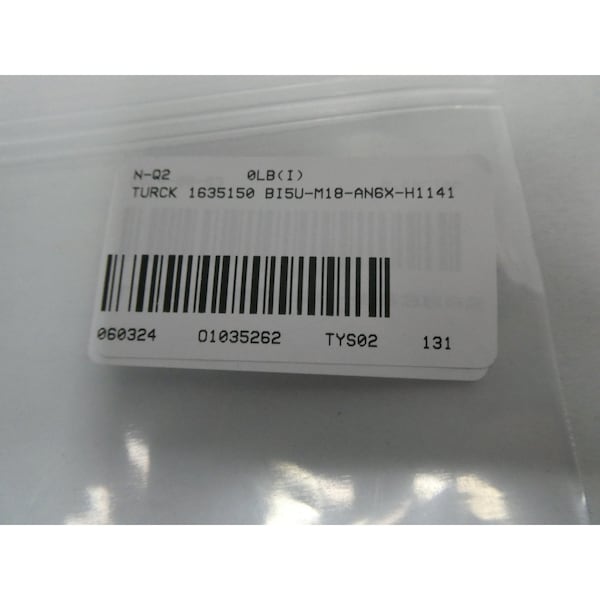 SENSOR DE PROXIMIDAD DE 10-30V-DC - 1635150 BI5U-M18-AN6X-H1141