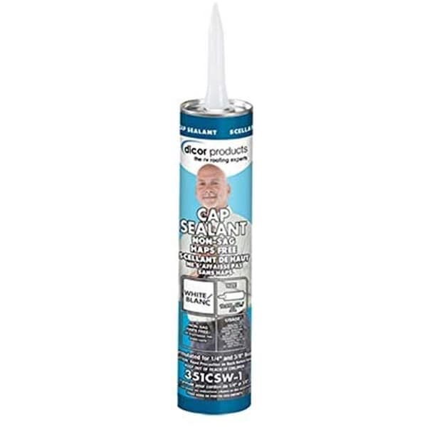 Dicor Dicor 351CSW1 White Cap Sealant; 10 oz Tube - D6J-351CSW1