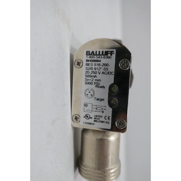 Sensor de proximidad inductivo 20-250V-AC 20-250V-DC - BHS0004 BES 516-200-S2/0.912"-S5 de Balluff