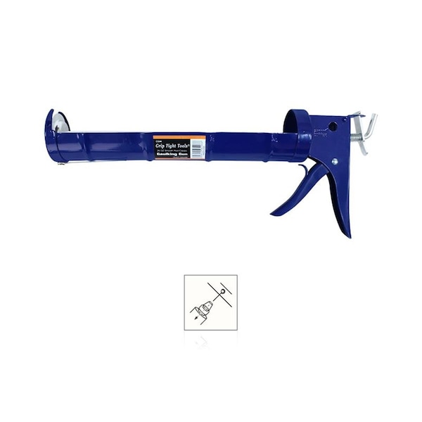 Homecare Products 28 oz Classic Smooth Rod Caulking Gun, Blue - HO3970510