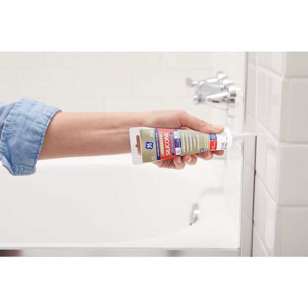 Ge GE Advanced Almond Silicone 2 Kitchen and Bath Caulk Sealant 2.8 oz - GE286
