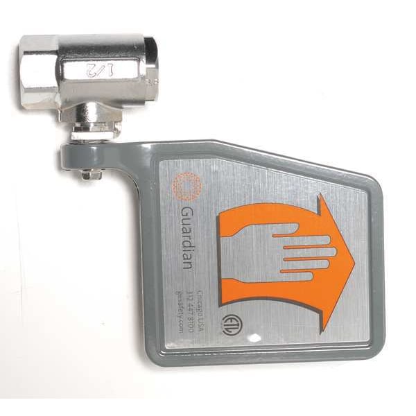 Guardian Equipment Replacement Push Plate/Valve, Brass, Silver, For Use With, Eyewash - AP600-101V