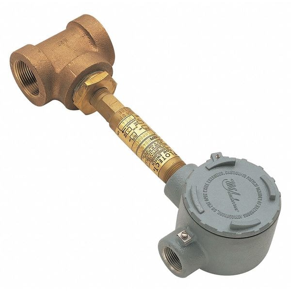 Haws Flow Switch, Brass, Brass, For Use With, Alarm, Eyewash, Shower - SP154DPDT