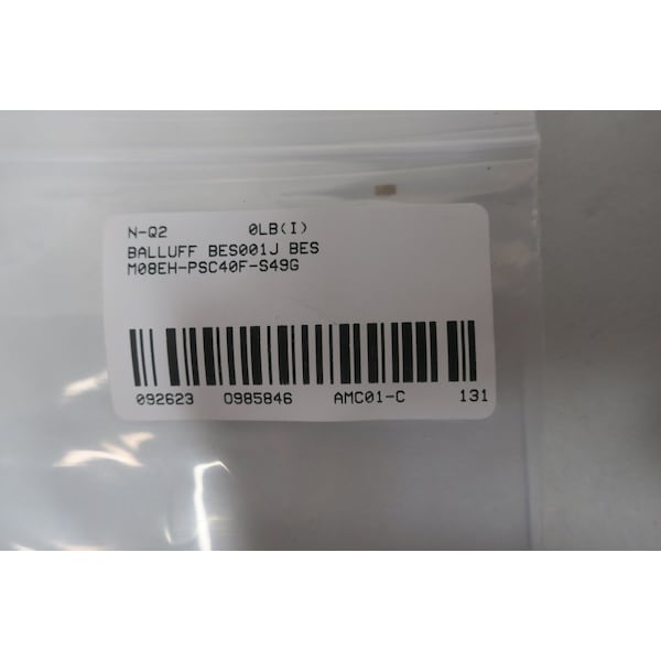 SENSOR DE PROXIMIDAD Balluff 10-30V-DC - BES001J BES M08EH-PSC40F-S49G