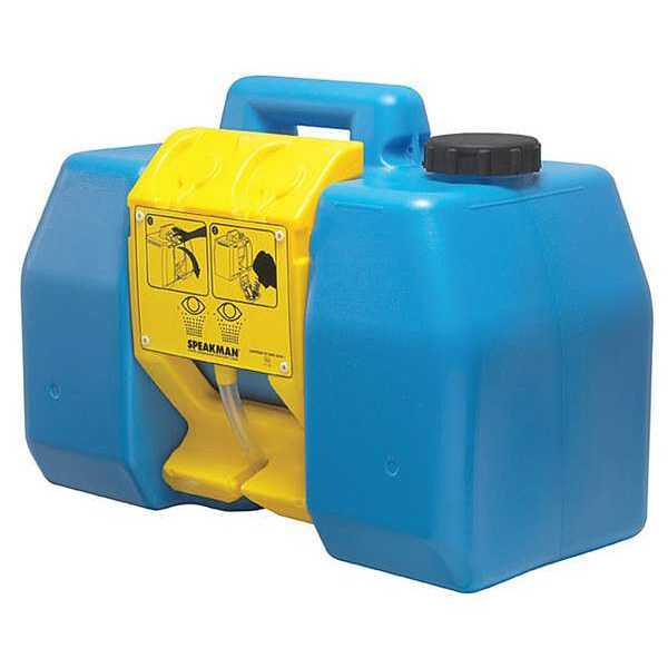 Speakman Portable Eyewash, 9 gal Tank Capacity, Wall Mount, Portable, 15.551 H., 11.024 W - SE-4400
