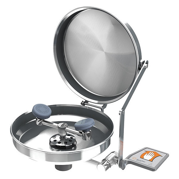 Guardian Equipment Plumbed Eyewash, Wall Mount, Plumbed, 9 1/2 in H., 15 1/2 in W - G1750BC